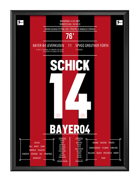 1.hattrick Patrika Schicka v Bundeslize