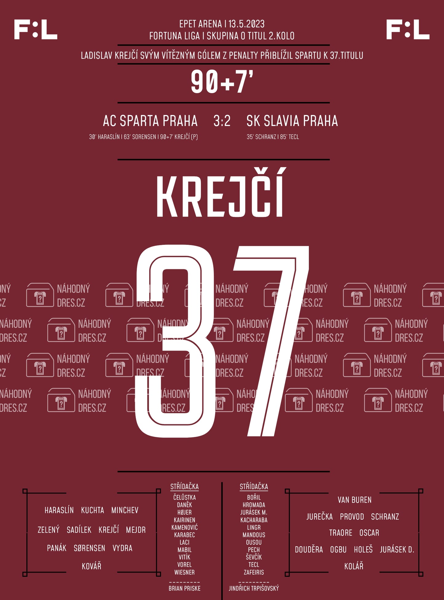 Rozhodující gól LK37 v derby pražských S