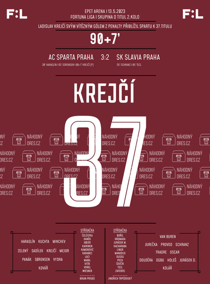 Rozhodující gól LK37 v derby pražských S