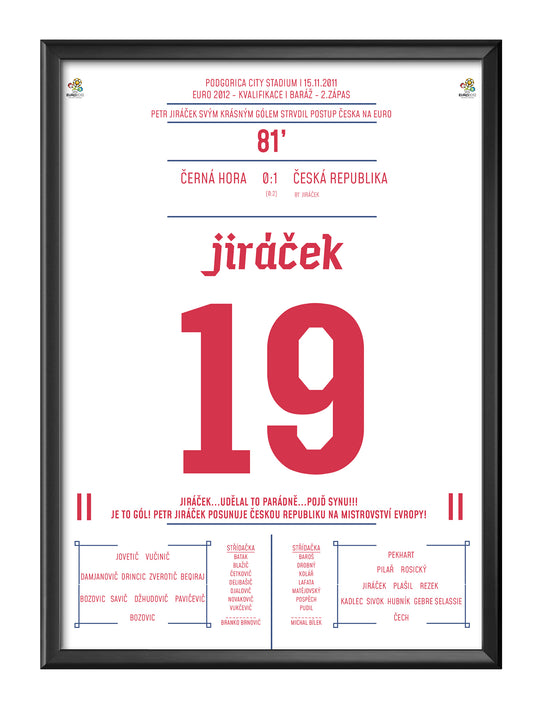 Petr Jiráček to udělal parádně, pojď synu!